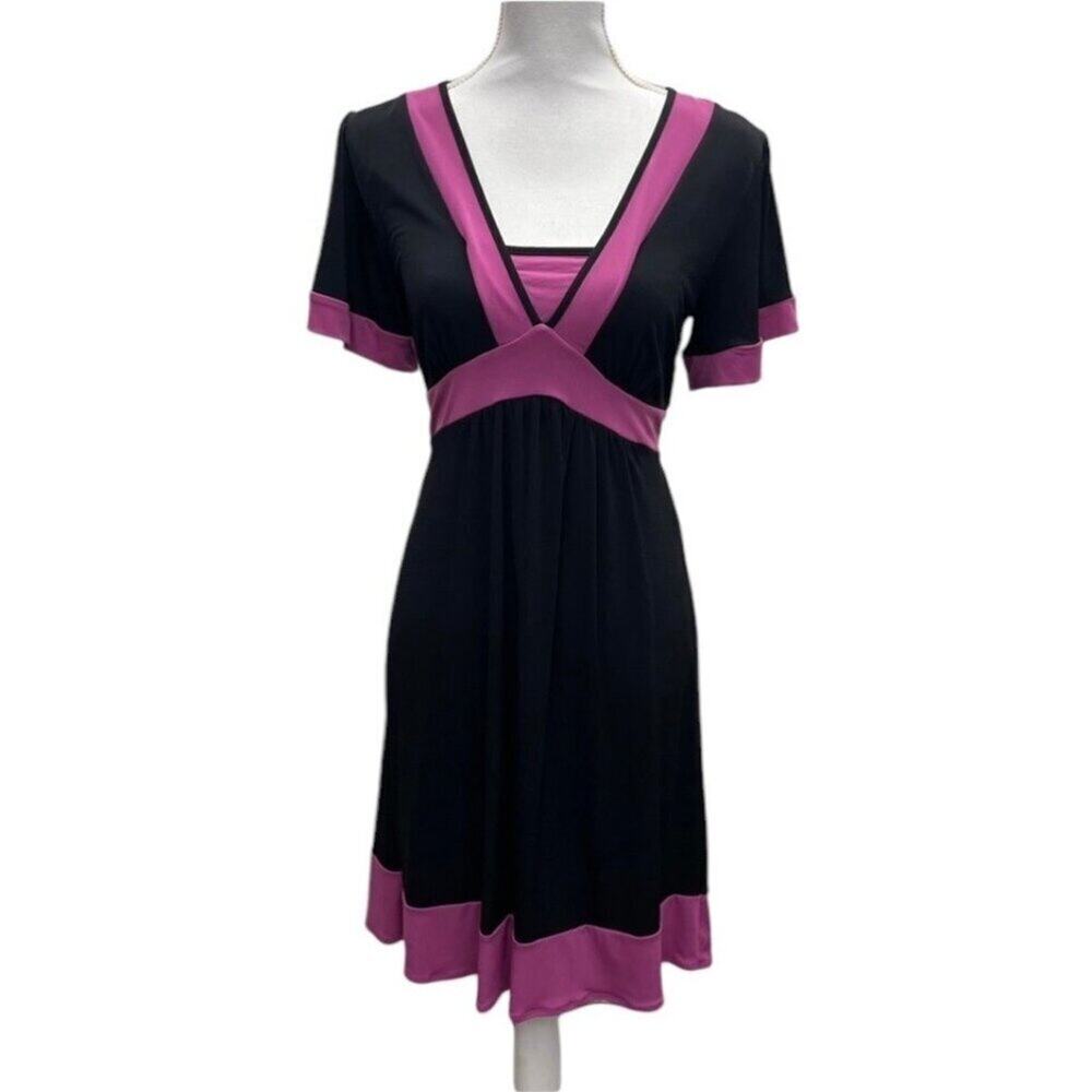New Directions Empire Knit Dress Size Small